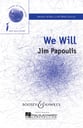 We Will Two-Part choral sheet music cover